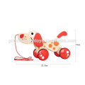 Chien de dragage créatif de haute qualité jouets en bois OEM jouets de chien intelligents pour enfants EZ5101